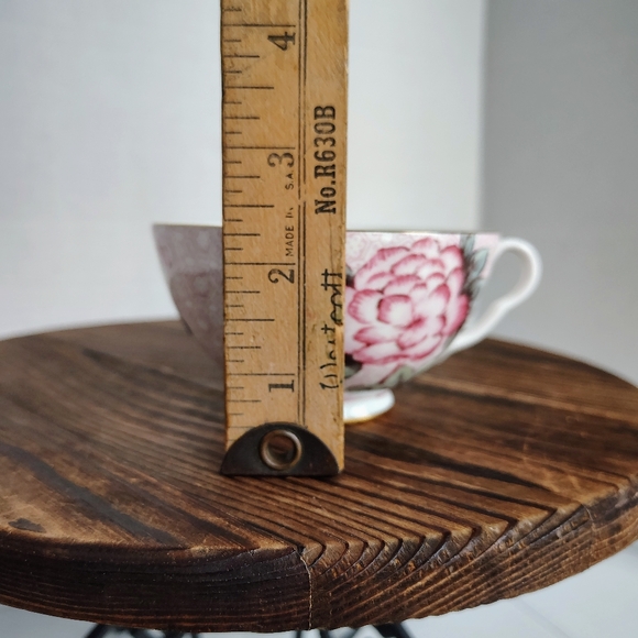 Wedgwood Pink Cuckoo Teacup and Saucer Bone China England Tricket Dish Tea Party - Picture 7 of 17